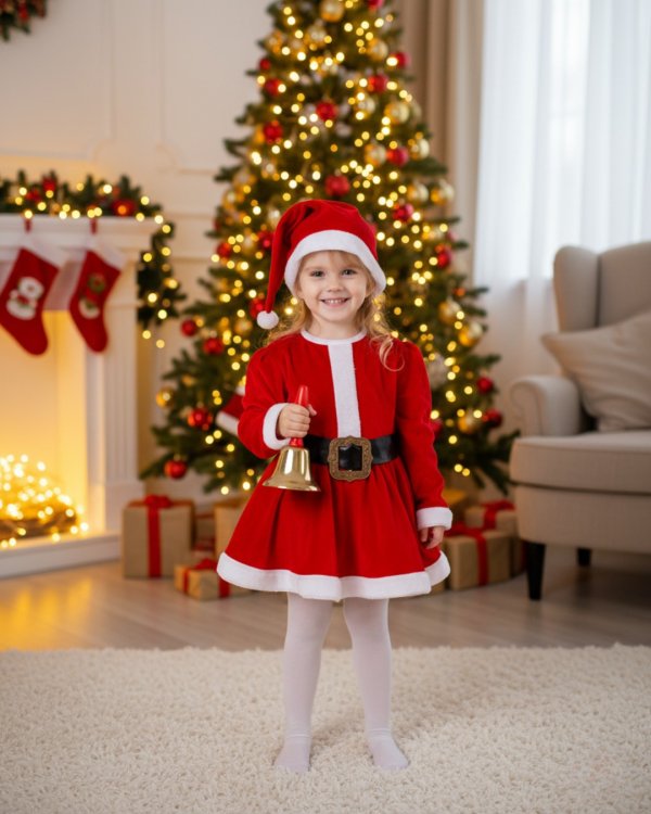 Χριστουγεννιάτικη Στολή Santa Baby Girl