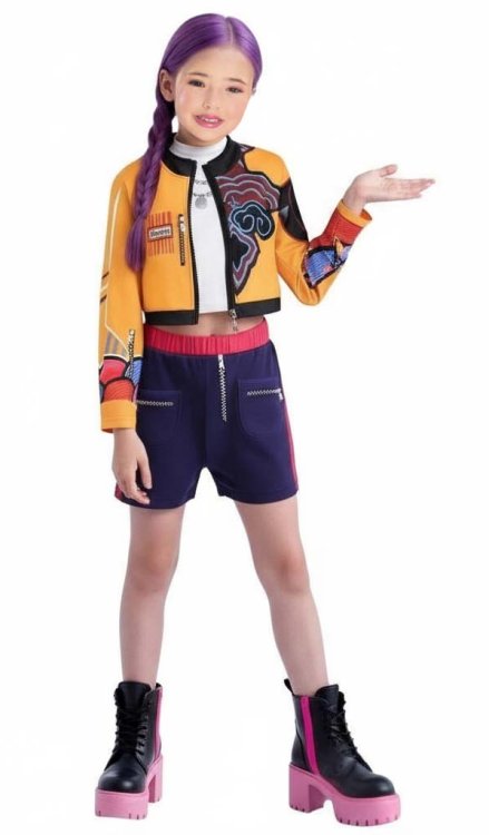 Αποκριάτικη Στολή K-Pop Star Rumi (Μπουφάν)
