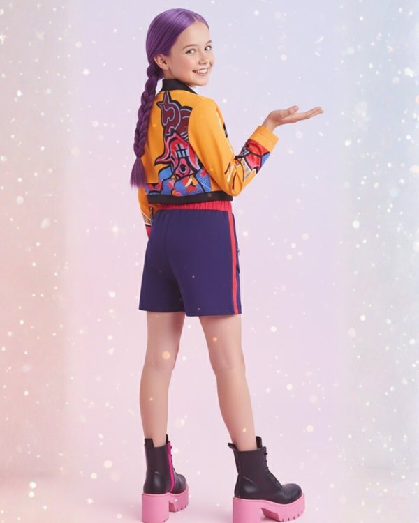 Αποκριάτικη Στολή K-Pop Star Rumi (Μπουφάν)