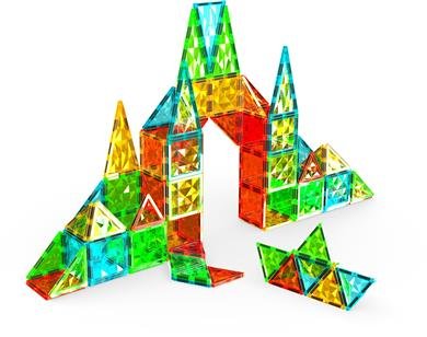 Geomag - Magnetic Tiles Gems 100pcs