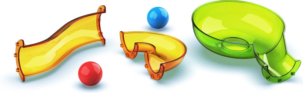 Geomag - Magnetic Tiles Marble Fun 45pcs