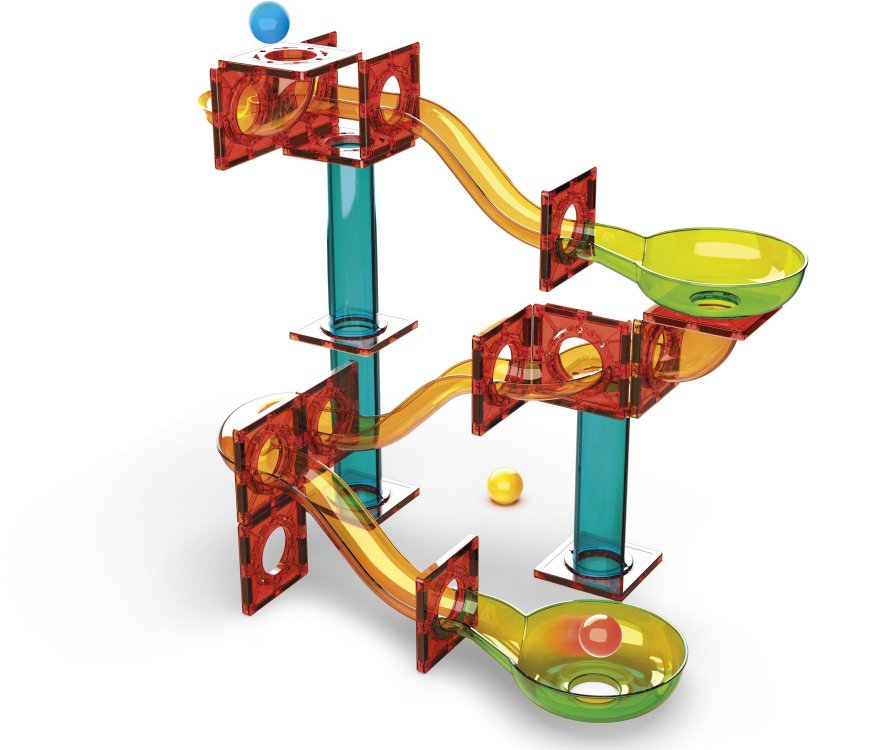 Geomag - Magnetic Tiles Marble Fun 45pcs