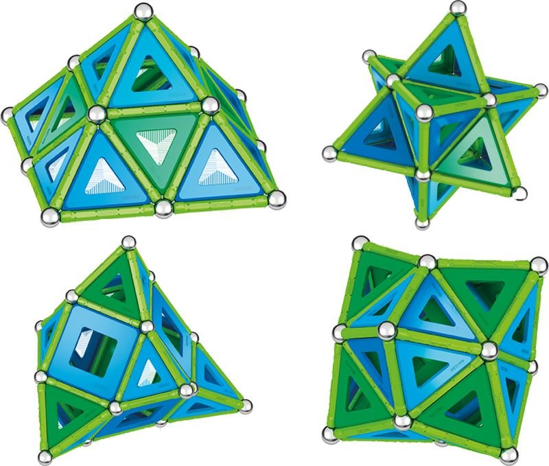 Geomag - Σετ Classic Panels 114 - Green