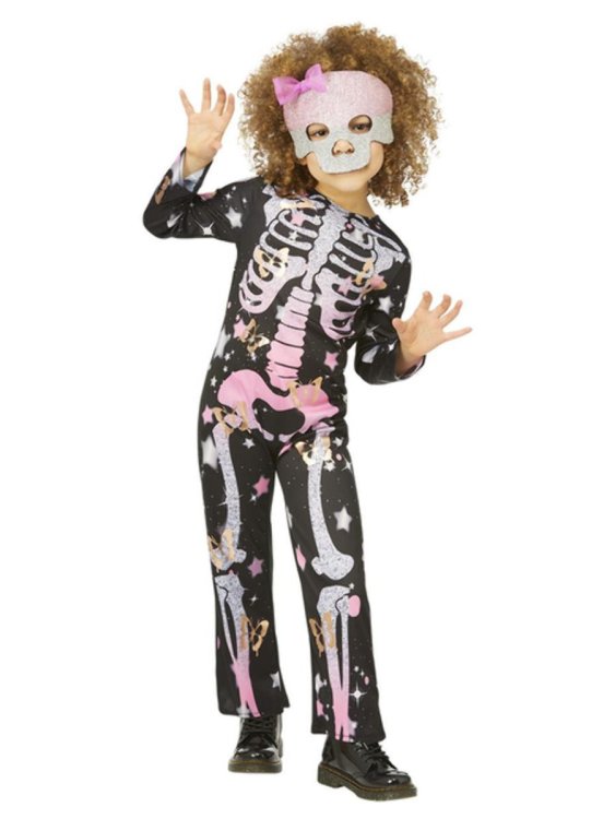 Αποκριάτικη Στολή Skeleton Rose Sparkle