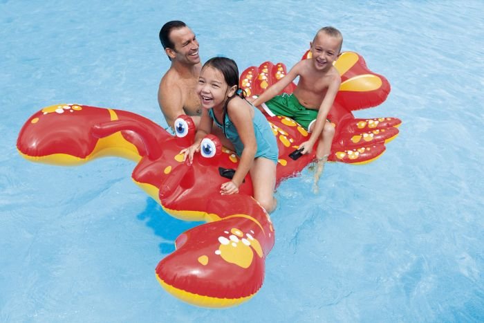 Intex Lobster Παιδικό Φουσκωτό Ride On Θαλάσσης με Χειρολαβές