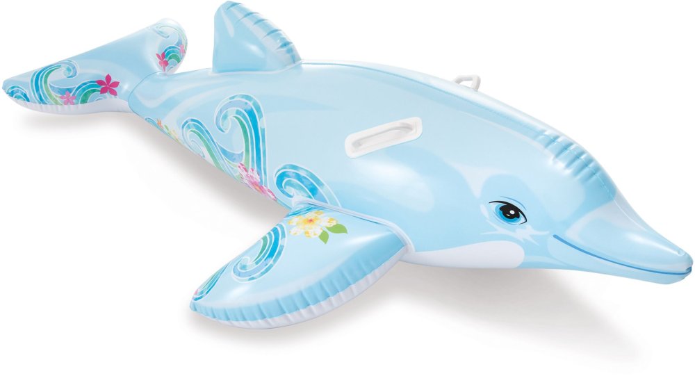 Intex Φουσκωτό Lil Dolphin Ride On - Φουσκωτό Μικρό Δελφινάκι