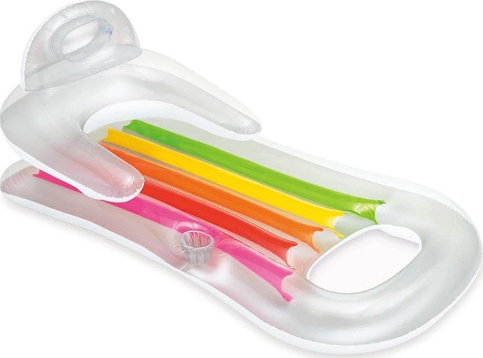 Intex Στρώμα King Kool Lounges - Ασημί