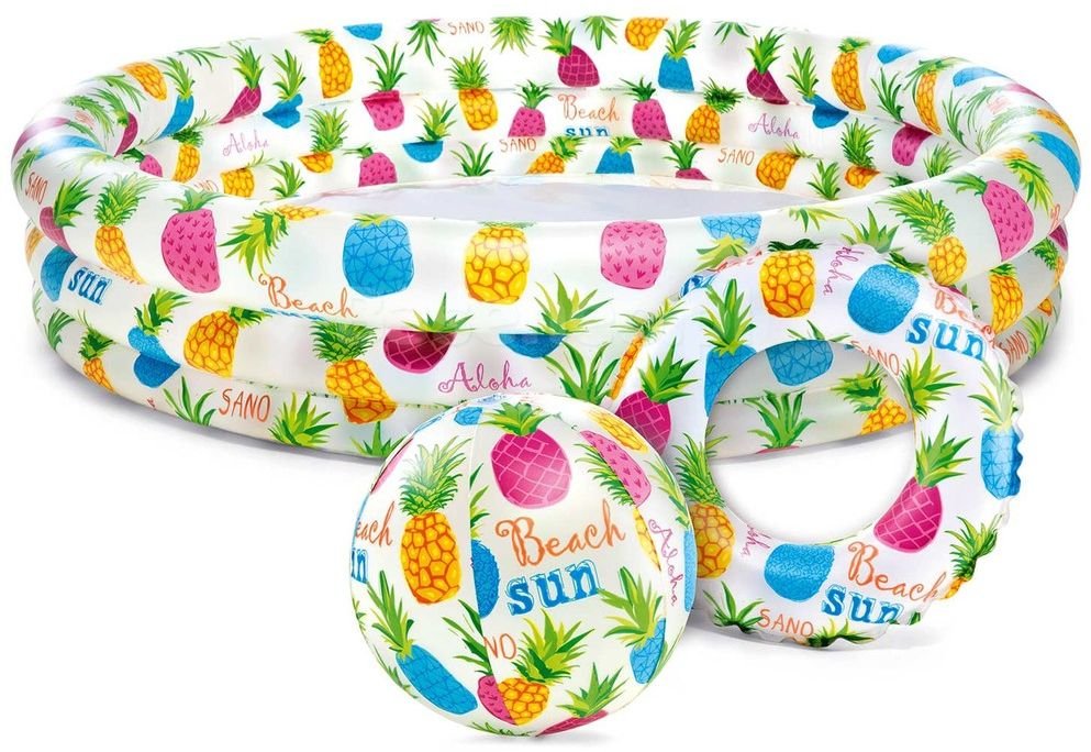Intex Πισίνα Pineapple Splash Set Pool