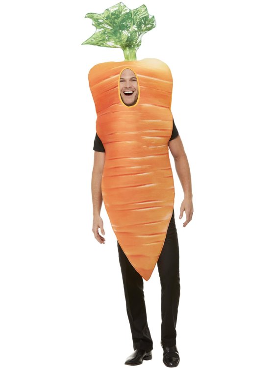 Αποκριάτικη Στολή Carrot Orange
