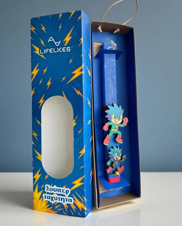 Λαμπάδα Sonic σε Κουτί