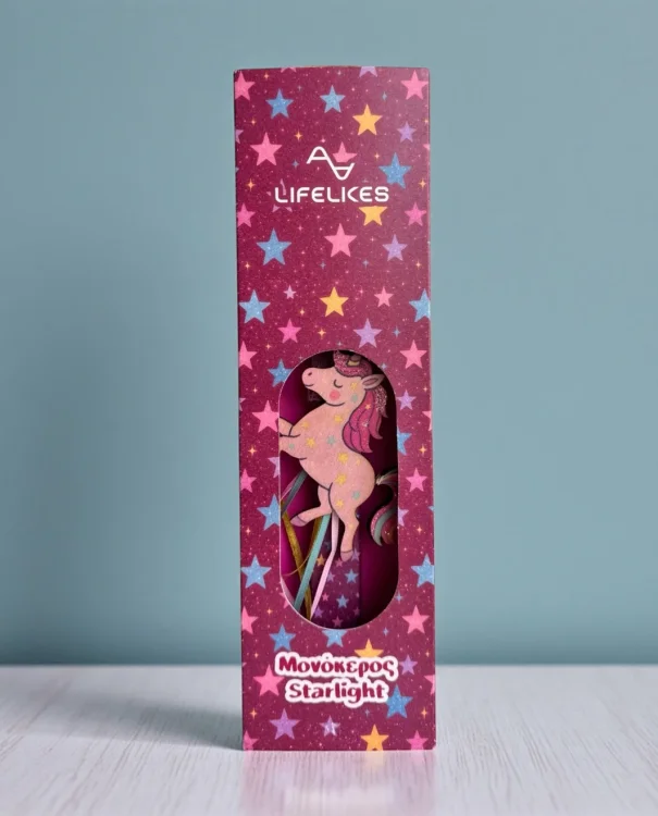 Λαμπάδα Μονόκερος Starlight σε Κουτί