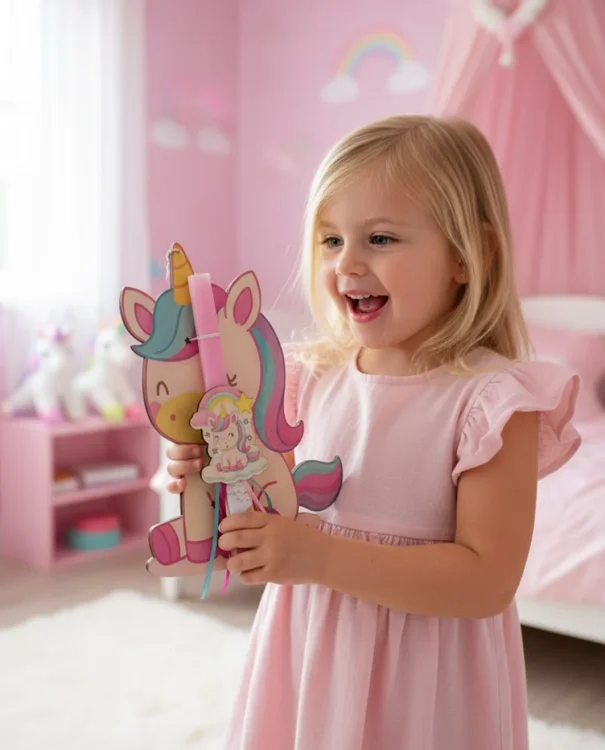 Λαμπάδα Κάδρο Baby Unicorn