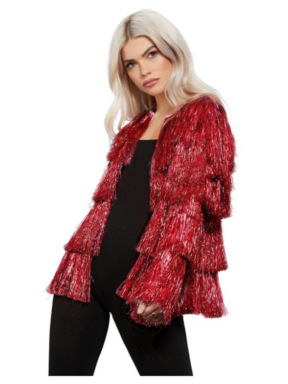Αποκριάτικη Στολή Tinser Festival Jacket Red