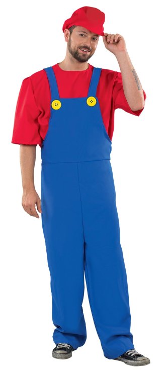 Αποκριάτικη Στολή Υδραυλικός Άνδρας One Size