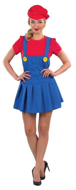 Αποκριάτικη Στολή Υδραυλικός Γυναίκα