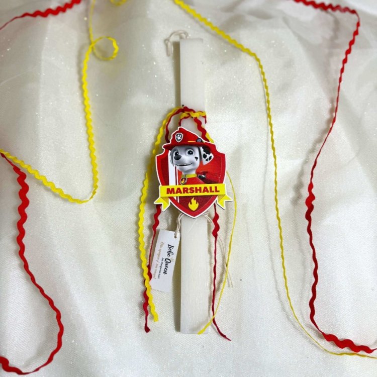 Λαμπάδα Paw Patrol Marshall