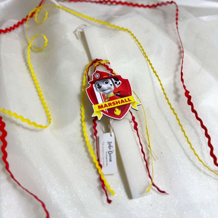 Λαμπάδα Paw Patrol Marshall