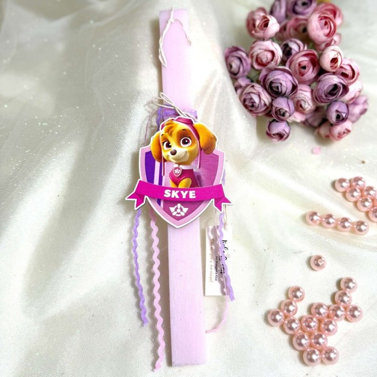 Λαμπάδα Paw Patrol Skye