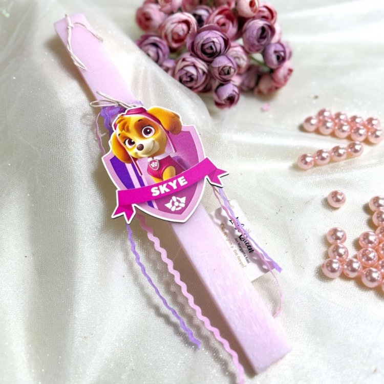Λαμπάδα Paw Patrol Skye