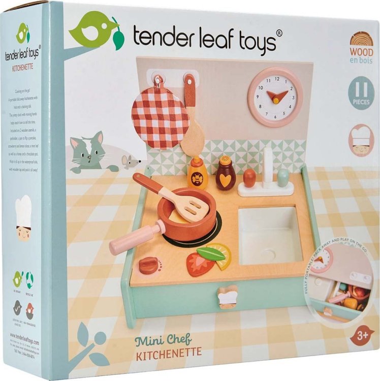 Tender Leaf - Ξύλινη Φορητή Κουζίνα