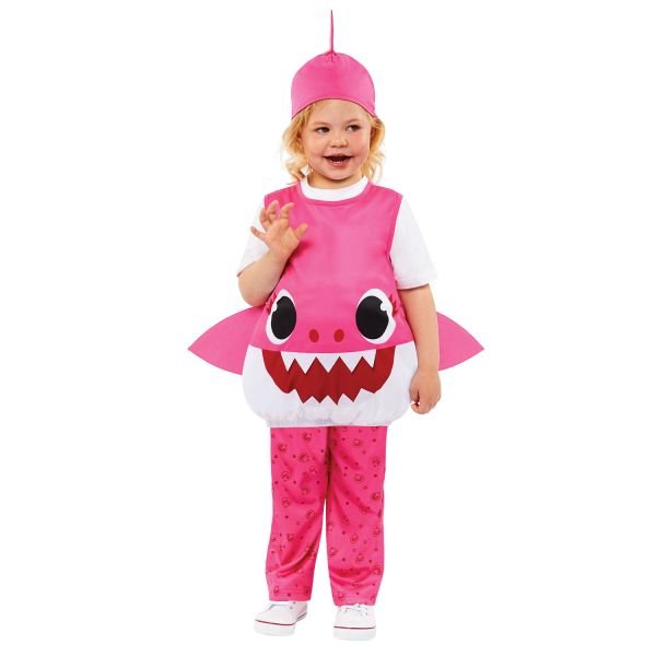 Αποκριάτικη Στολή Baby Shark Pink Mummy