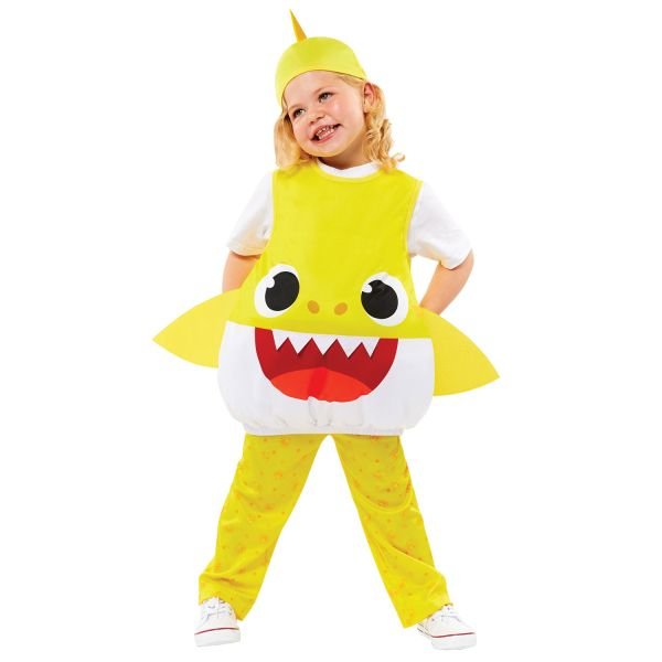 Αποκριάτικη Στολή Baby Shark Yellow Baby