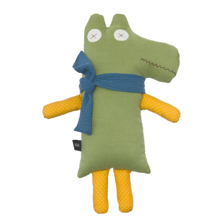 Le Petit Renard - Soft Toy Κροκόδειλος Green