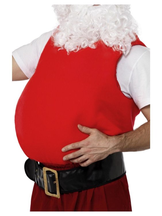 Χριστουγεννιάτικο Αξεσουάρ Santa Belly Stuffer