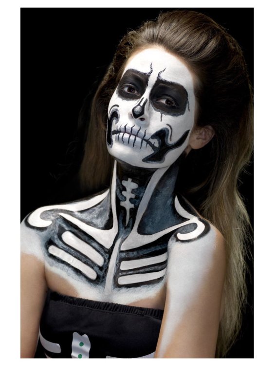 Αποκριάτικο Μακιγιάζ Make-Up FX - Skeleton Liquid Latex Kit