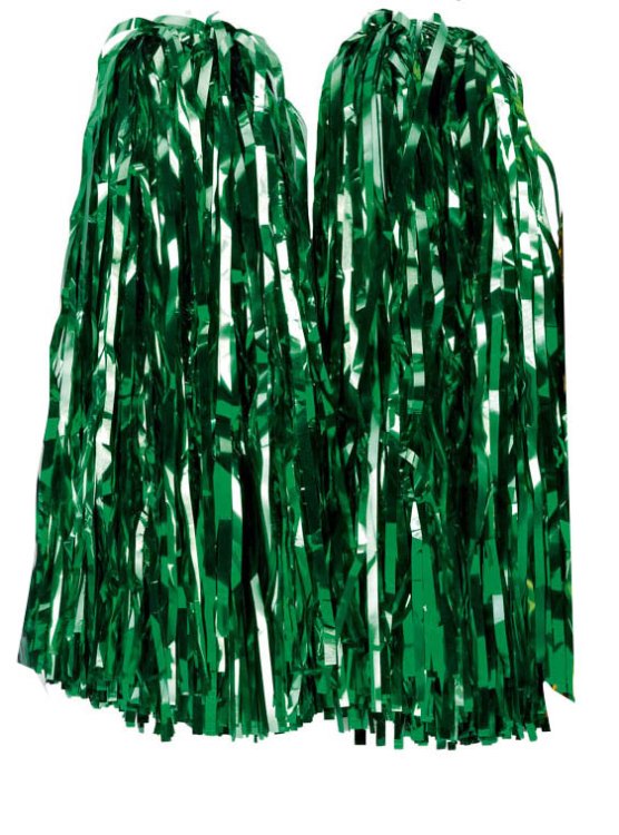 Αποκριάτικο Αξεσουάρ Πον-Πον Μαζορέτας 38Χ38cm Πράσινα