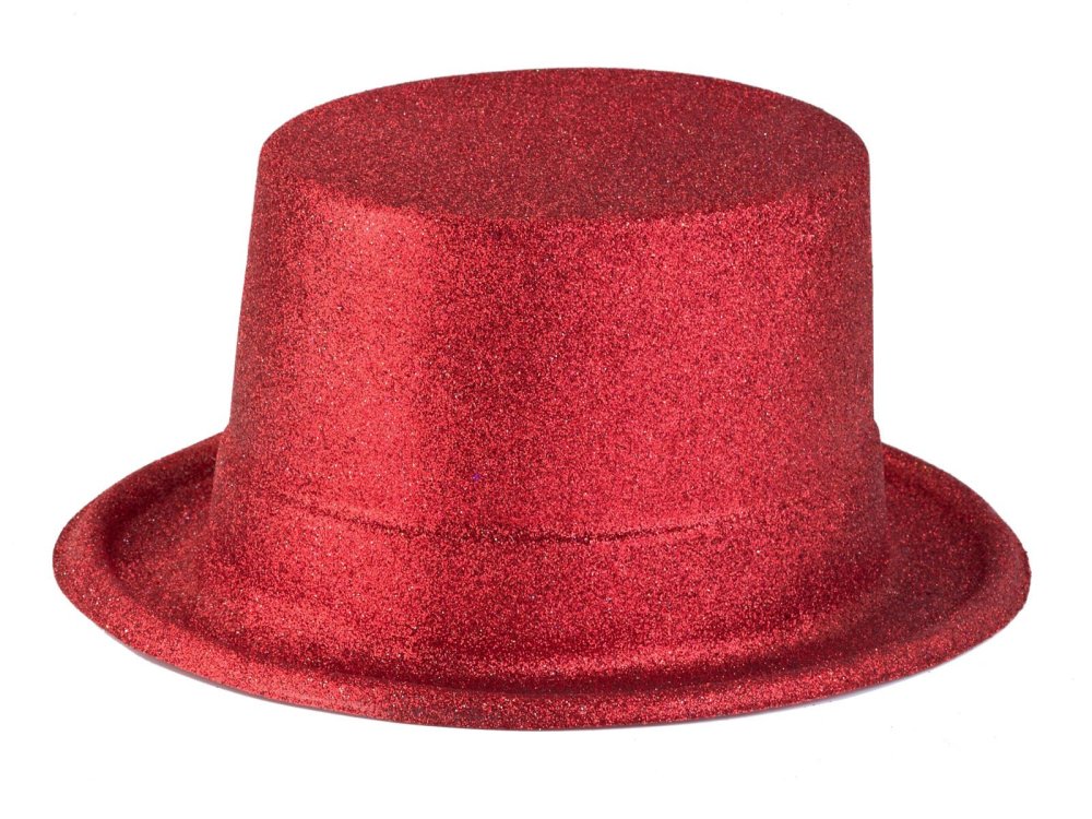 Αποκριάτικο Αξεσουάρ Καπέλο Ημίψηλο με γκλίτερ (6 Χρώματα)