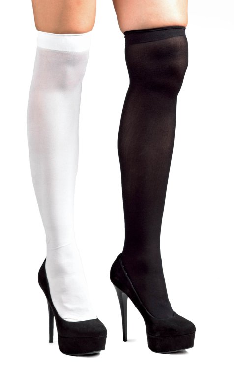 Αποκριάτικο Αξεσουάρ Κάλτσες Μαύρο-Λευκό
