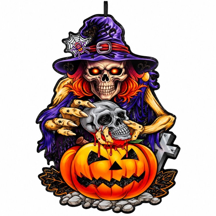Αποκριάτικο Αξεσουάρ Διακοσμητικά Τοίχου Halloween 3D