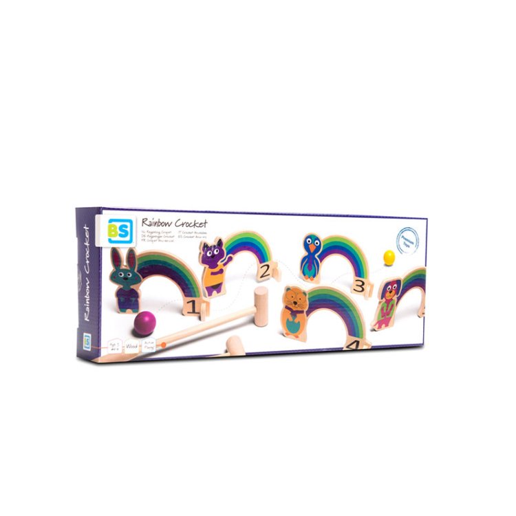 Bs Toys – Rainbow Croquet (Κροκέ)