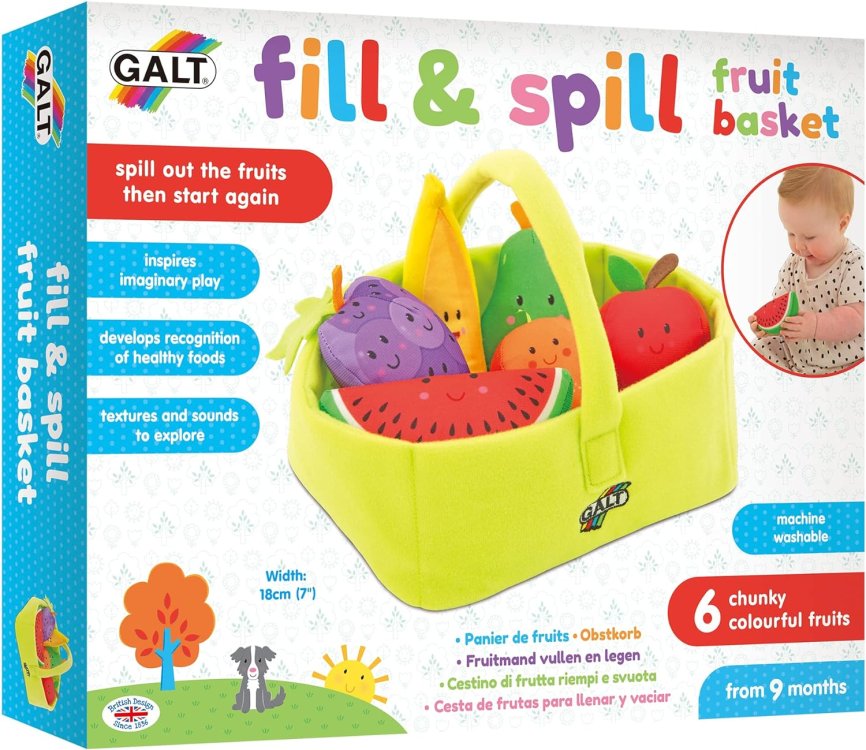 Galt - Βρεφικό καλάθι με φρούτα