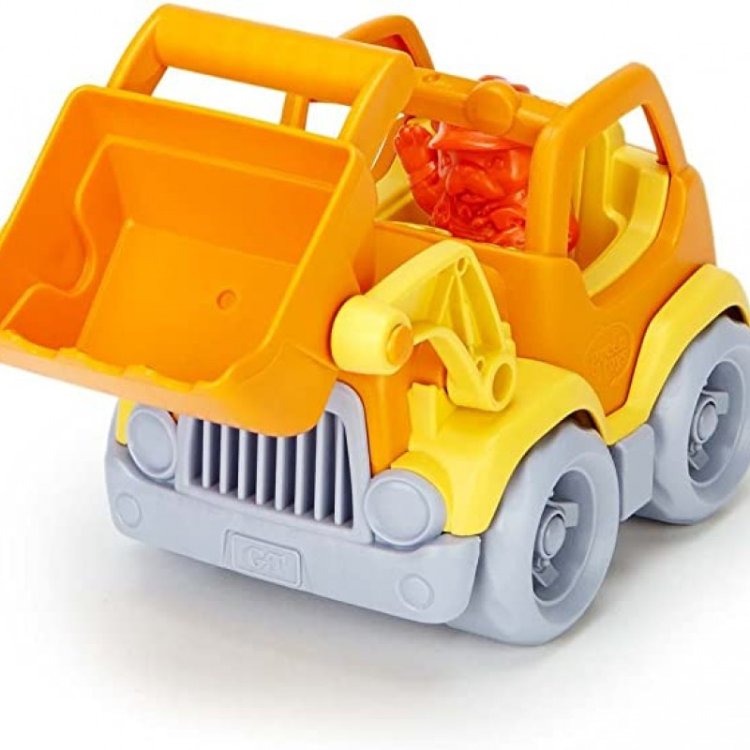 Green Toys - Εκσκαφέας Φορτηγό Πορτοκαλί