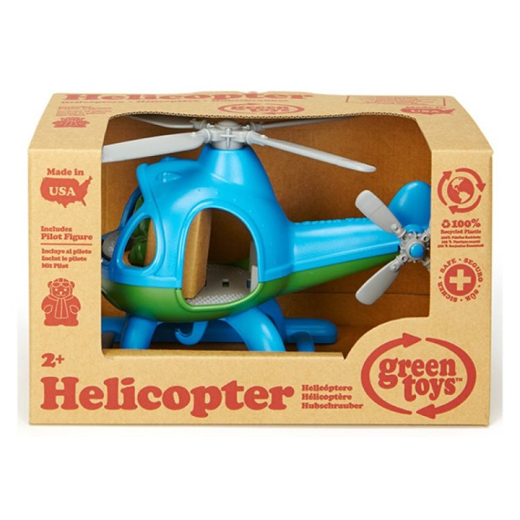 Green Toys - Ελικόπτερο Μπλε
