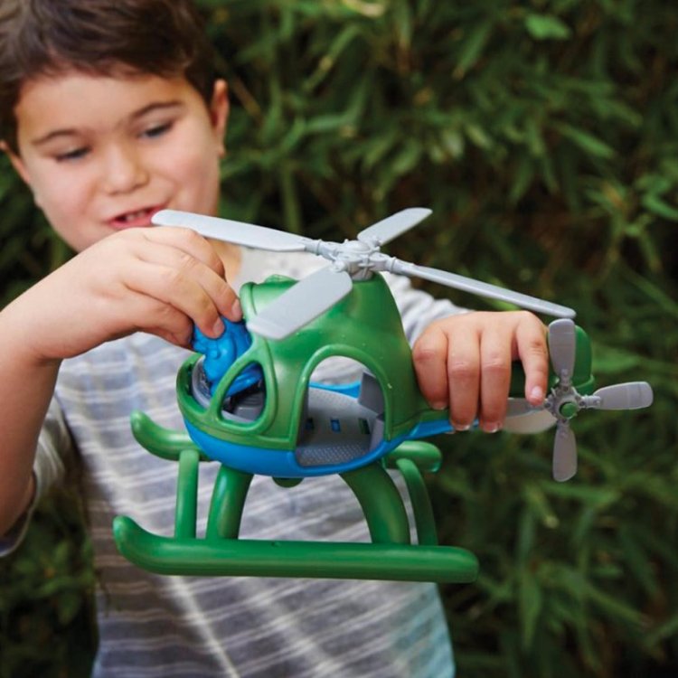 Green Toys - Ελικόπτερο Μπλε