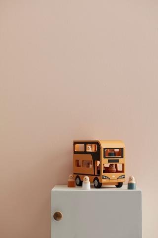 KIDS CONCEPT. Ξύλινο double decker λεωφορείο με φιγούρες AIDEN