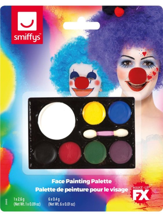 Smiffys Make-Up FX, Παλέτα 7 Χρωμάτων