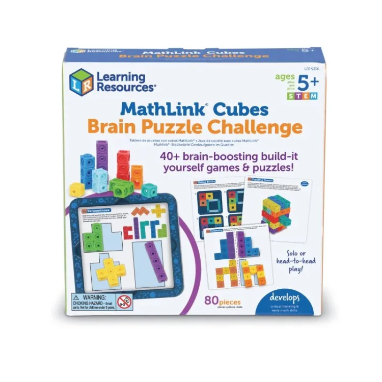 Learning Resources - Mathlink Εκπαιδευτικό Παζλ Με Κυβάκια