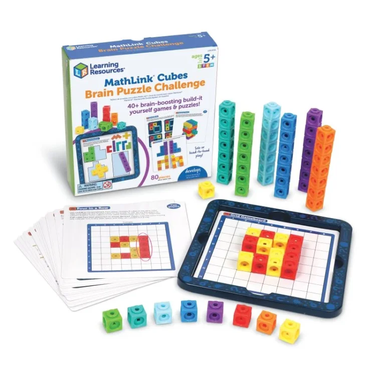 Learning Resources - Mathlink Εκπαιδευτικό Παζλ Με Κυβάκια
