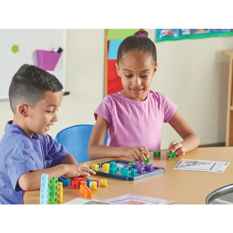 Learning Resources - Mathlink Εκπαιδευτικό Παζλ Με Κυβάκια