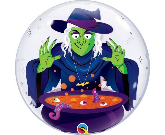 Bubble Μονό 22" Halloween Witch's Brew / 56εκ - Μάγισσα