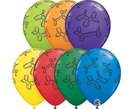 Μπαλόνια Λάτεξ 11" Balloon Dogs / 25 τεμ