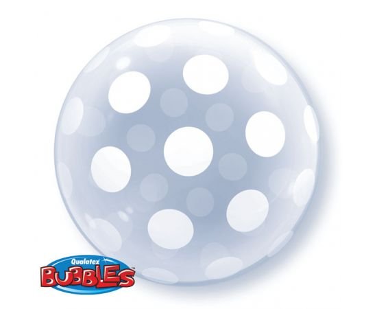 Deco Bubble 20 Inches Big Polka Dots -A - Round