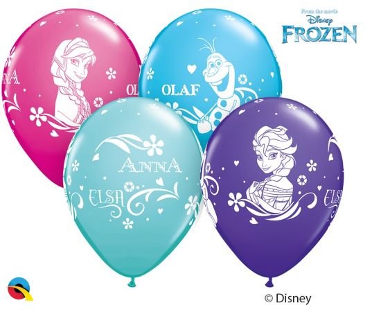 Μπαλόνια Λάτεξ 11" Frozen 25 τεμ.