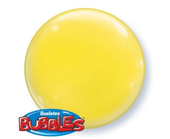 Bubble Solid Colour Yellow /4 τεμ