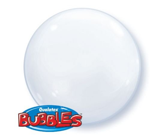 Bubble Solid Colour White /4 τεμ