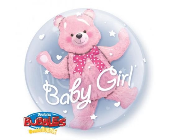 Bubble Διπλό Baby Pink Bear